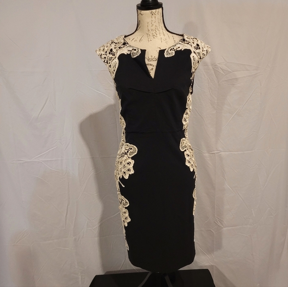 torrid Dresses & Skirts - BUNDLE SALE! Torrid Black and Cream Lace Dress Sz 14